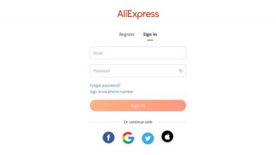 ali express login